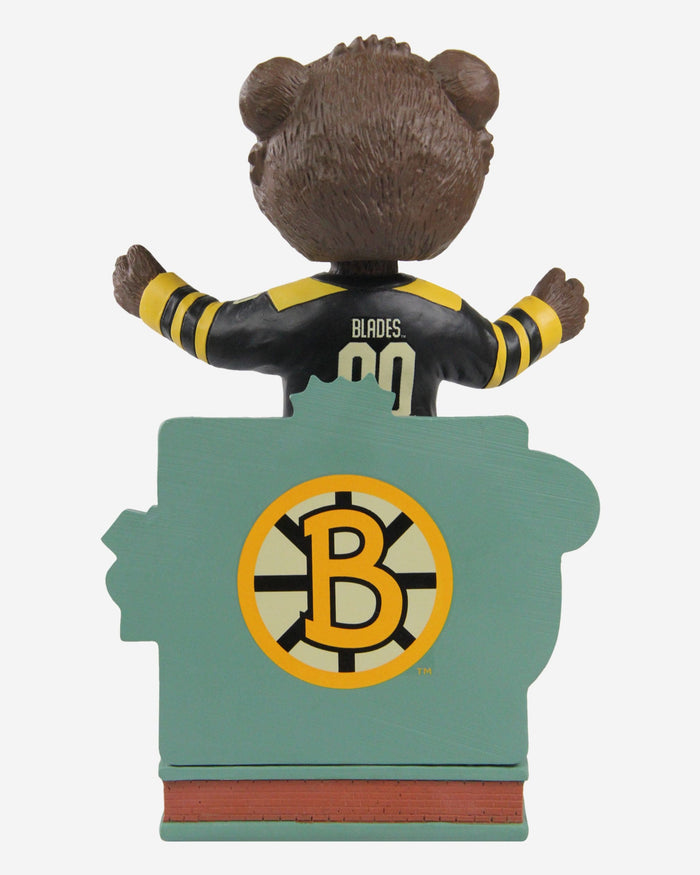 Blades The Bear Boston Bruins 2023 Winter Classic Mascot