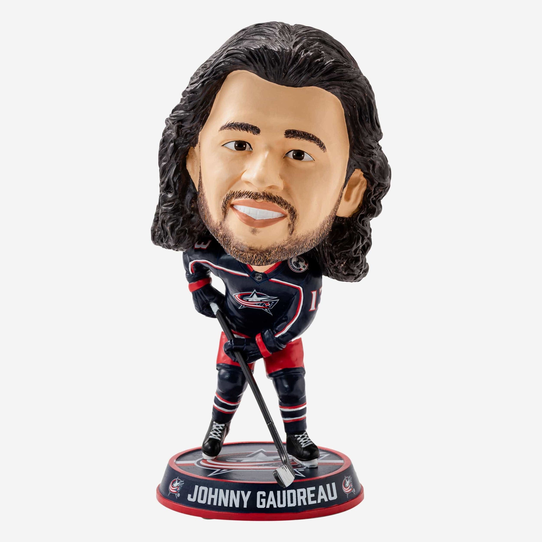 Johnny Gaudreau Columbus Blue Jackets Bighead Bobblehead Officially Licensed by NHL