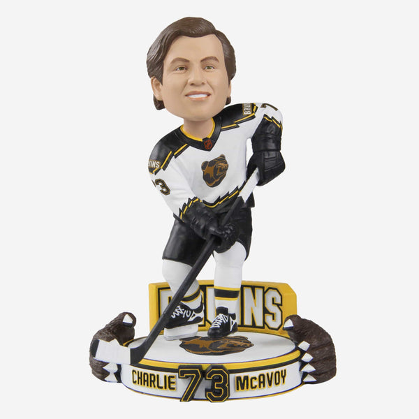 Charlie McAvoy Boston Bruins Reverse Retro Jersey Bobblehead FOCO