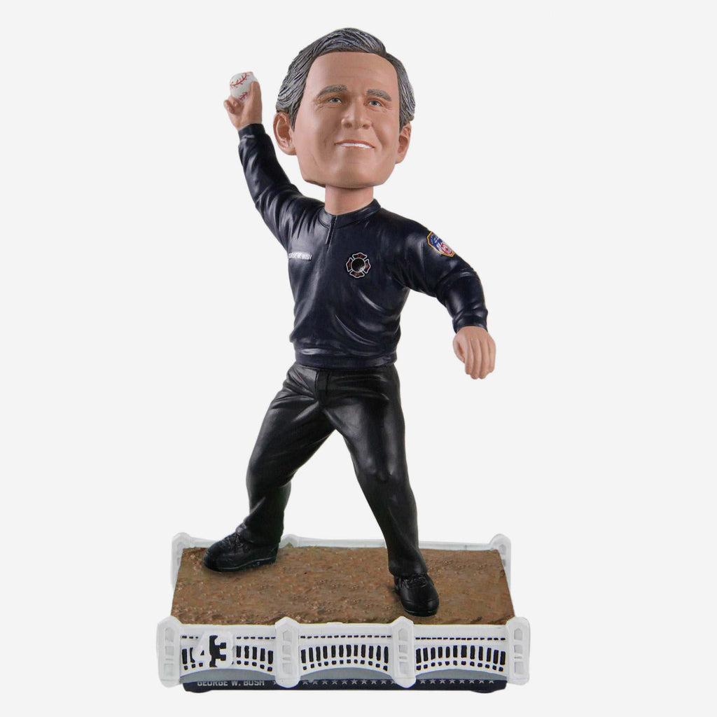 George W Bush First Pitch Bobblehead FOCO - FOCO.com