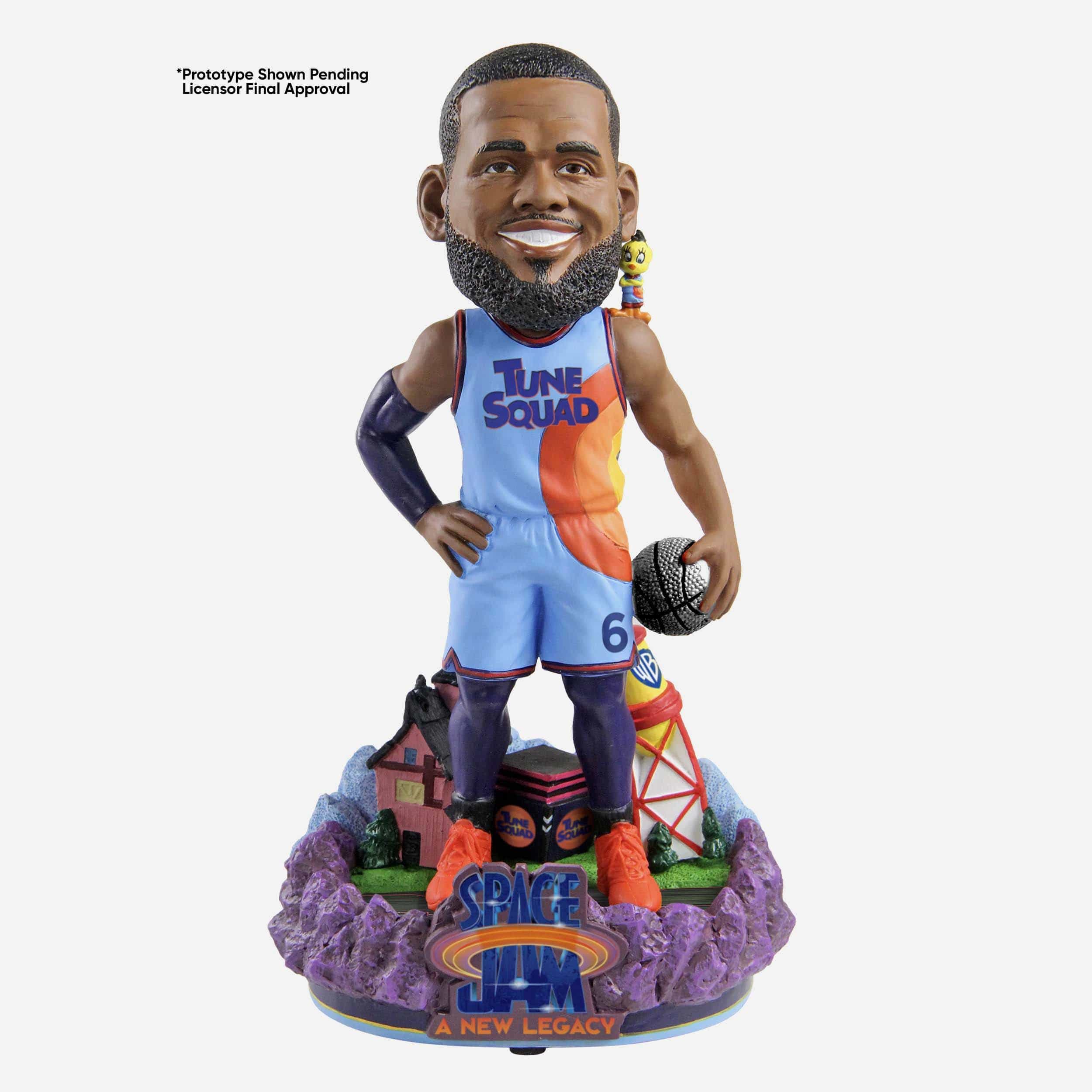 LeBron James Space Jam: A New Legacy Tune Squad Court Variant Bobblehe FOCO