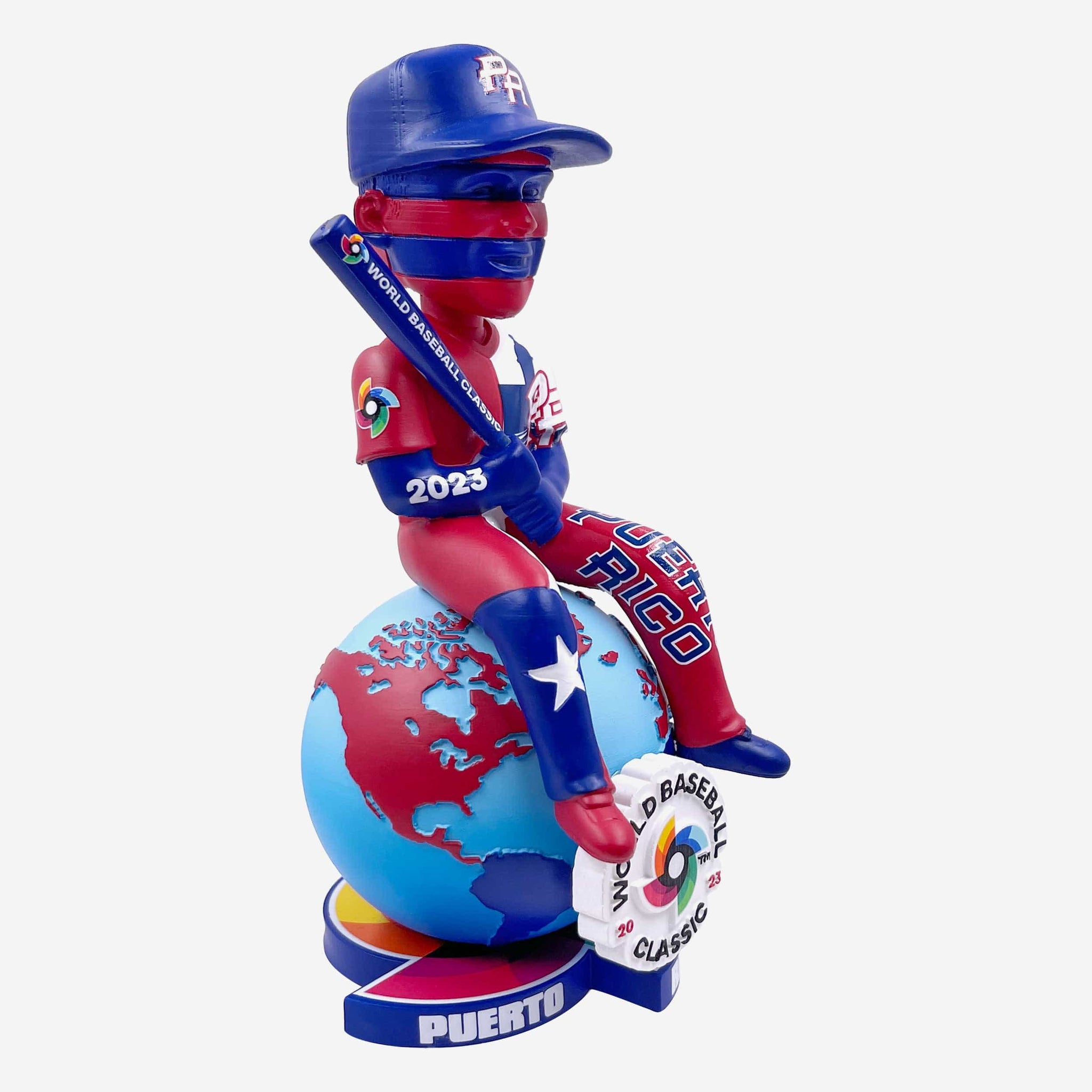 Puerto Rico 2023 World Baseball Classic Bobbles On Parade