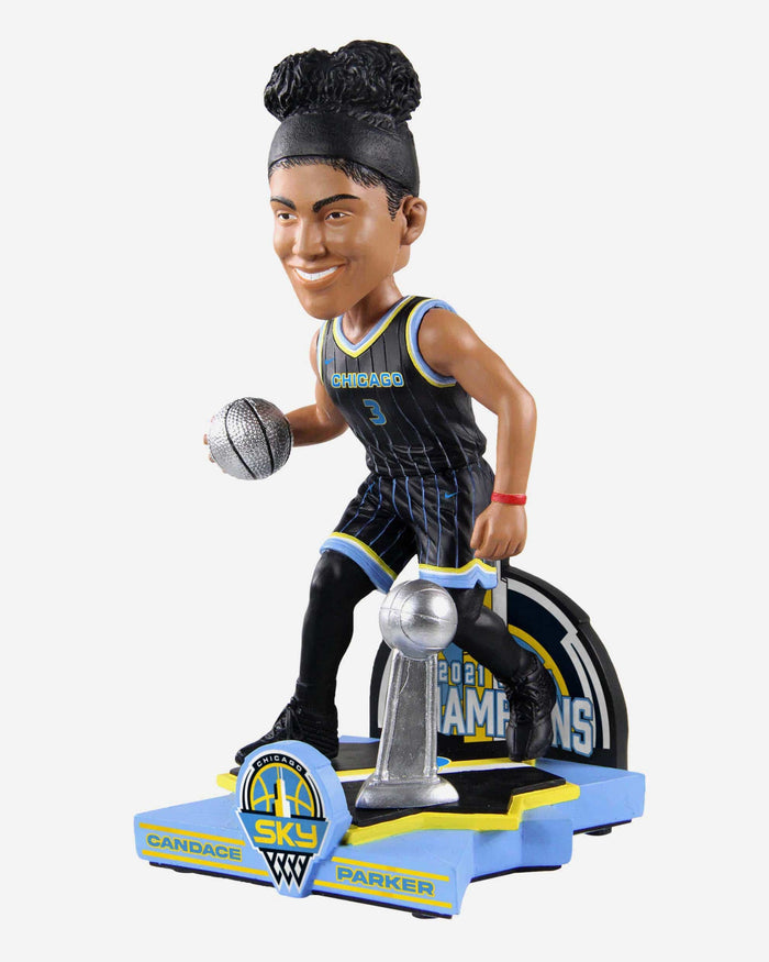 Candace Parker Chicago Sky 2021 WNBA Champions Bobblehead FOCO - FOCO.com