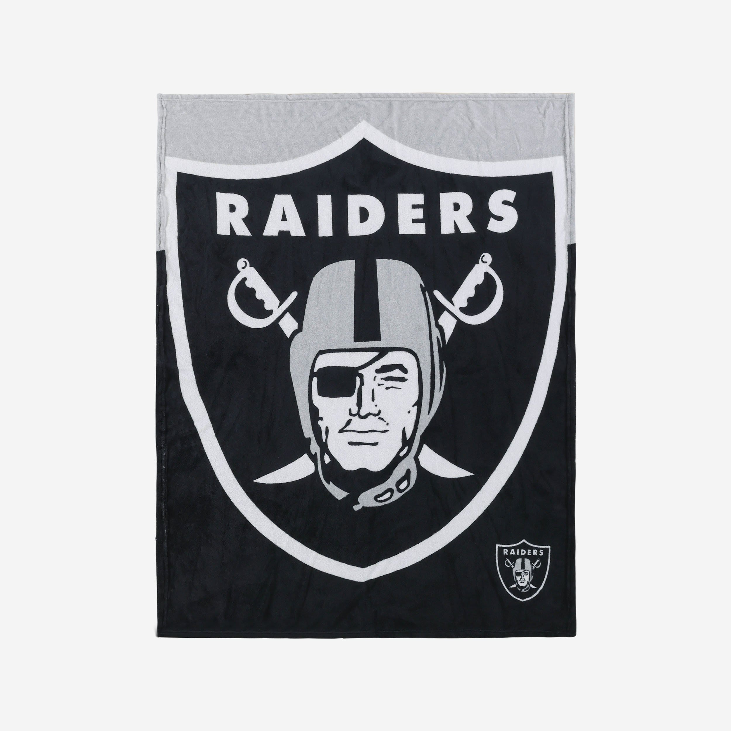 Las Vegas Raiders Supreme Slumber Plush Throw Blanket FOCO