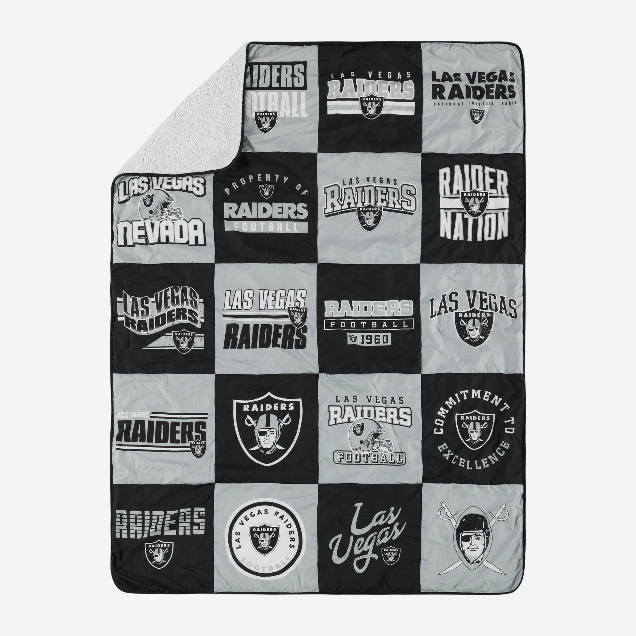 Las Vegas Raiders NFL On Fire Towel