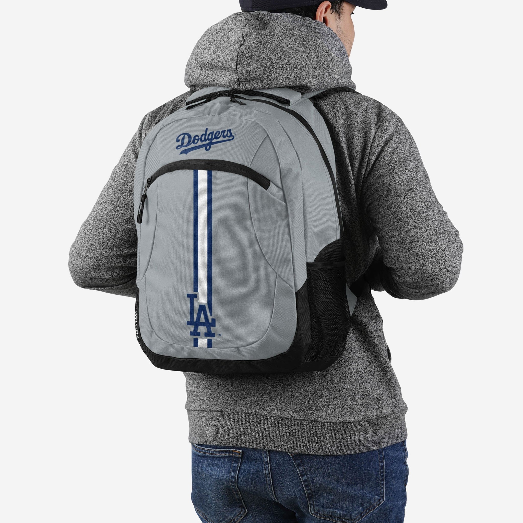 FOCO Dodgers Solid Big Logo OTC Backpack in Royal Blue One Size | WSS