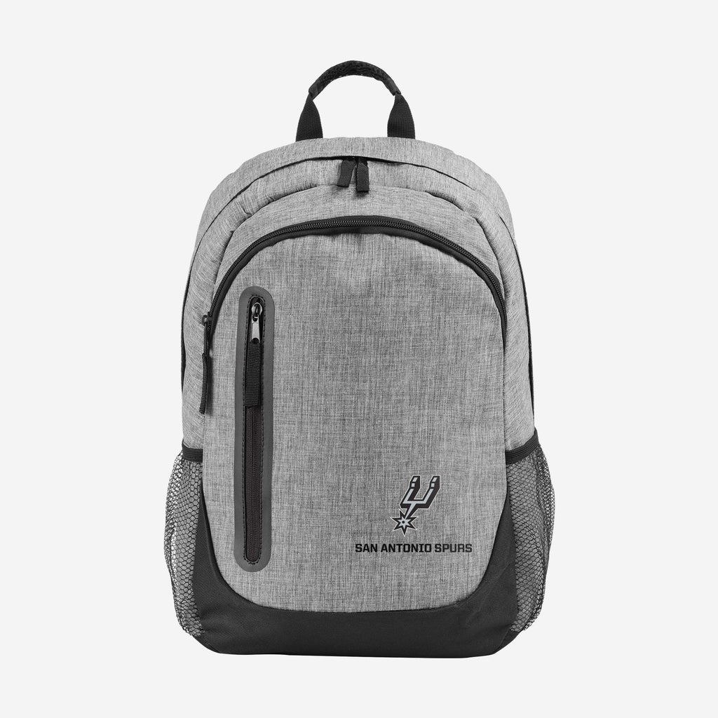 San Antonio Spurs Heather Grey Bold Color Backpack FOCO - FOCO.com