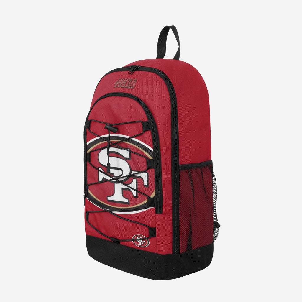 San Francisco 49ers Big Logo Bungee Backpack FOCO