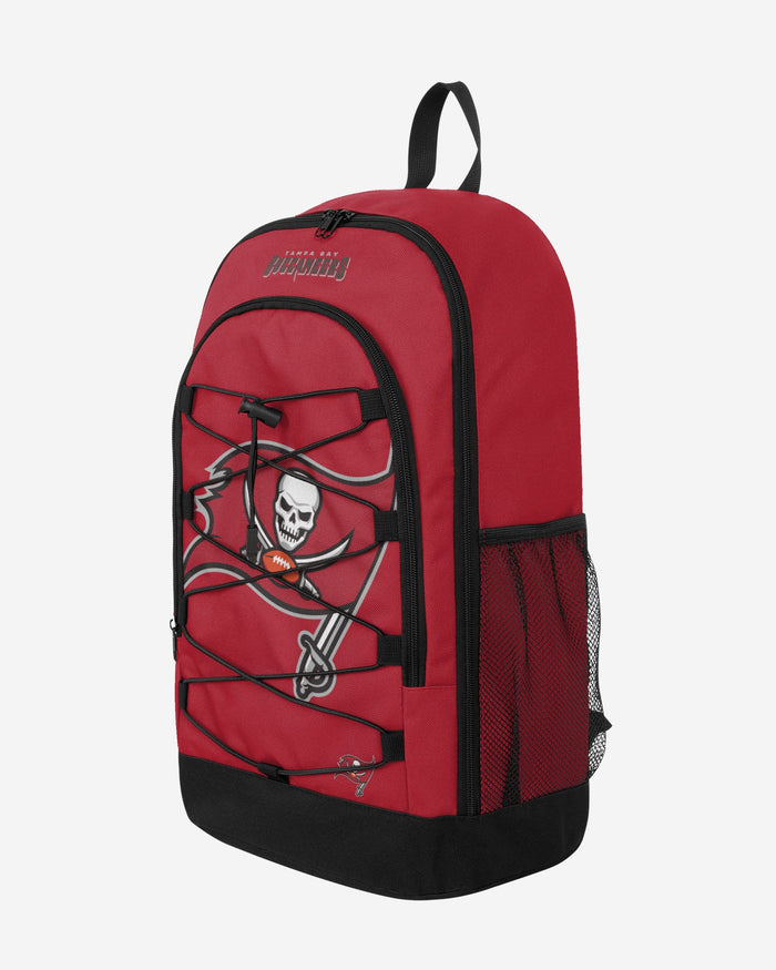 Tampa Bay Buccaneers Big Logo Bungee Backpack FOCO - FOCO.com