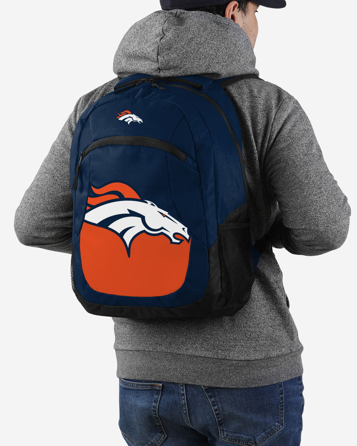 Denver Broncos Colorblock Action Backpack FOCO - FOCO.com