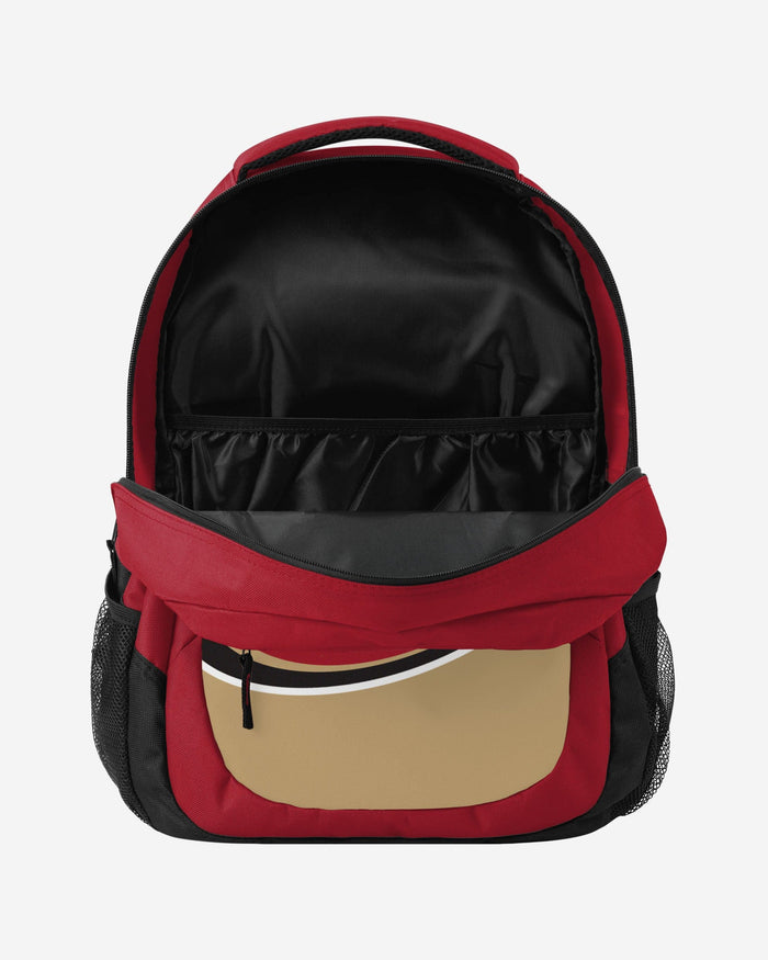 San Francisco 49ers Colorblock Action Backpack FOCO - FOCO.com