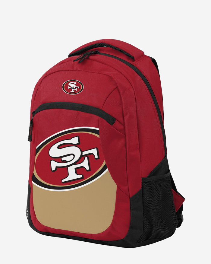 San Francisco 49ers Colorblock Action Backpack FOCO - FOCO.com