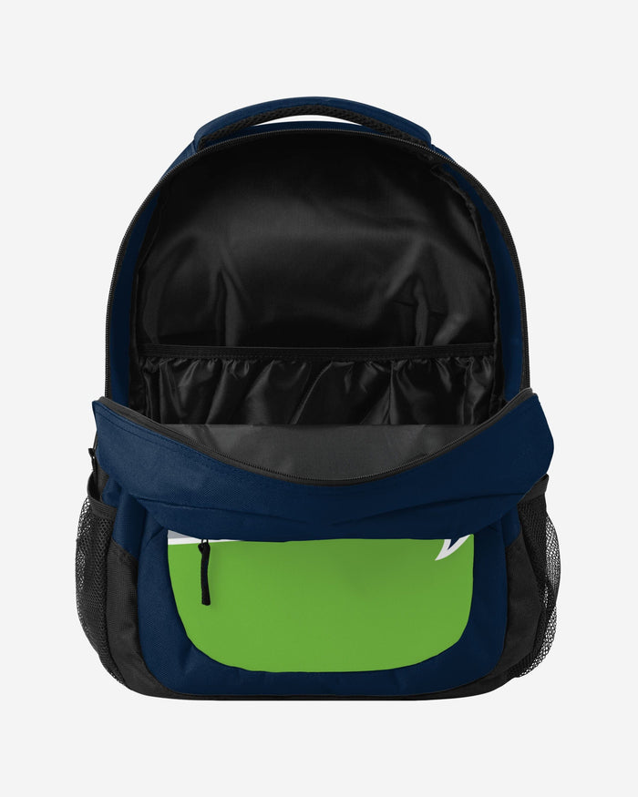 Seattle Seahawks Colorblock Action Backpack FOCO - FOCO.com