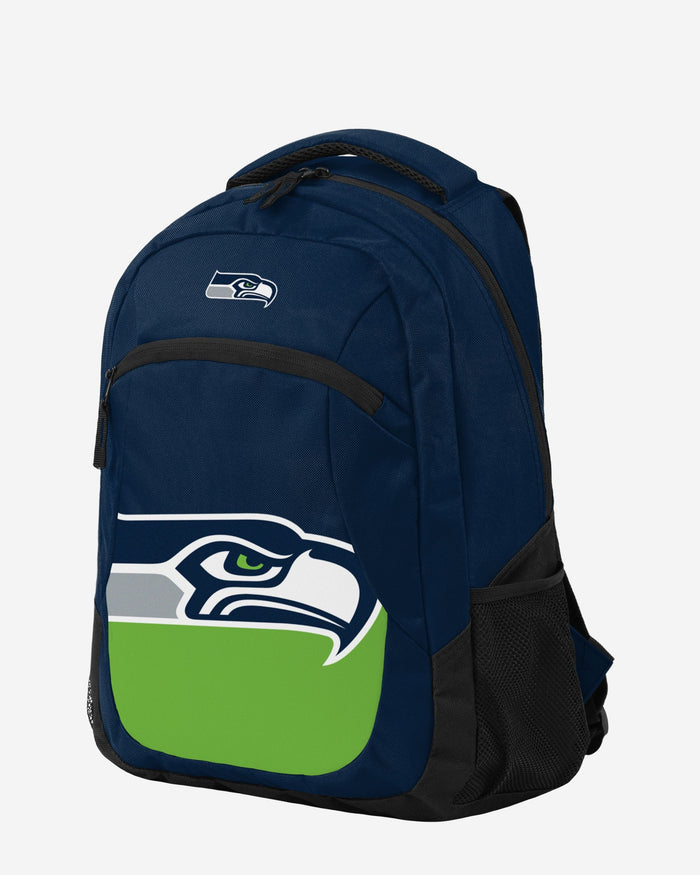 Seattle Seahawks Colorblock Action Backpack FOCO - FOCO.com