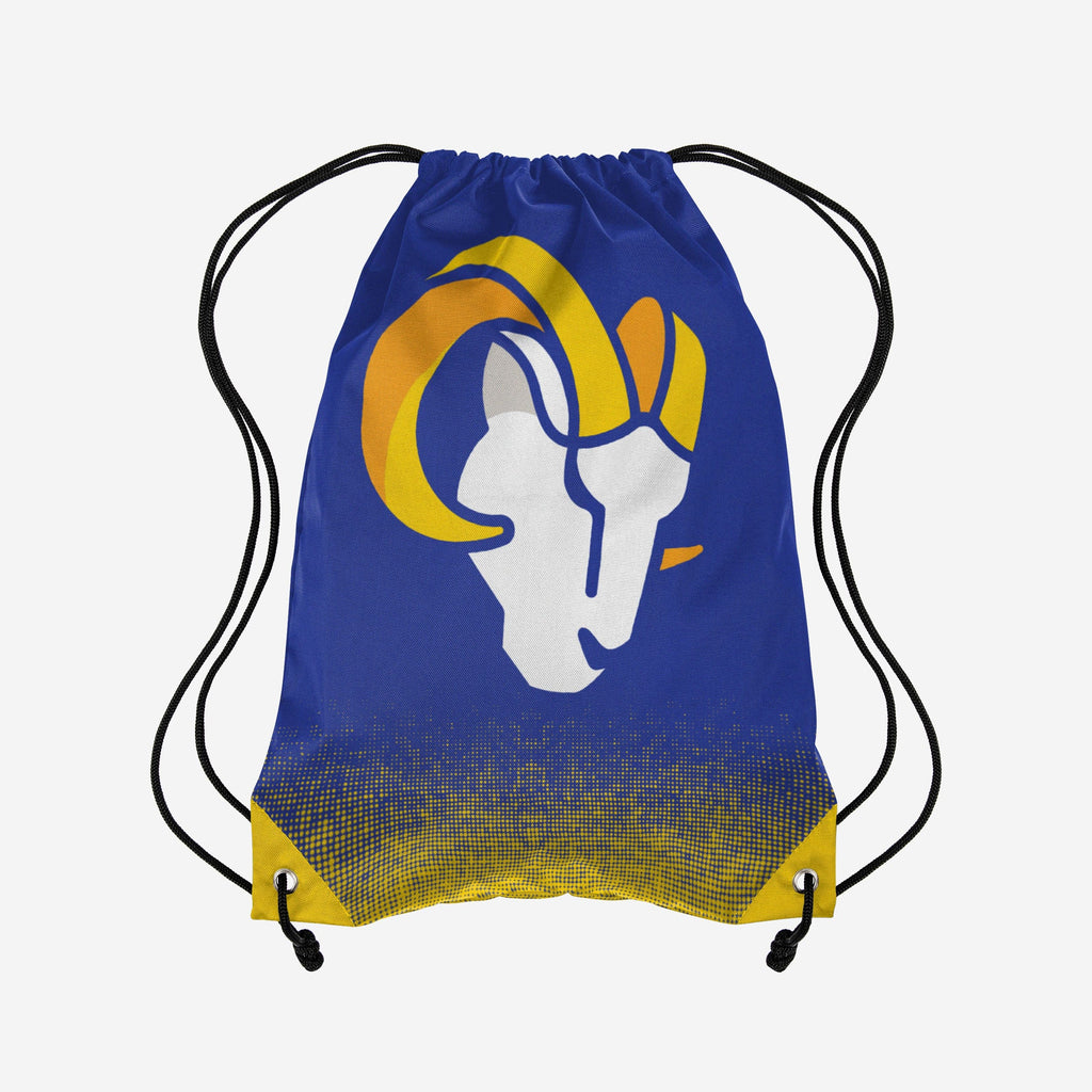 Los Angeles Rams Gradient Drawstring Backpack FOCO - FOCO.com