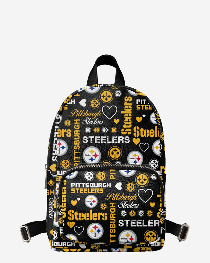 Pittsburgh Steelers mini backpack New Steelers backpack women’s bags factory NFL