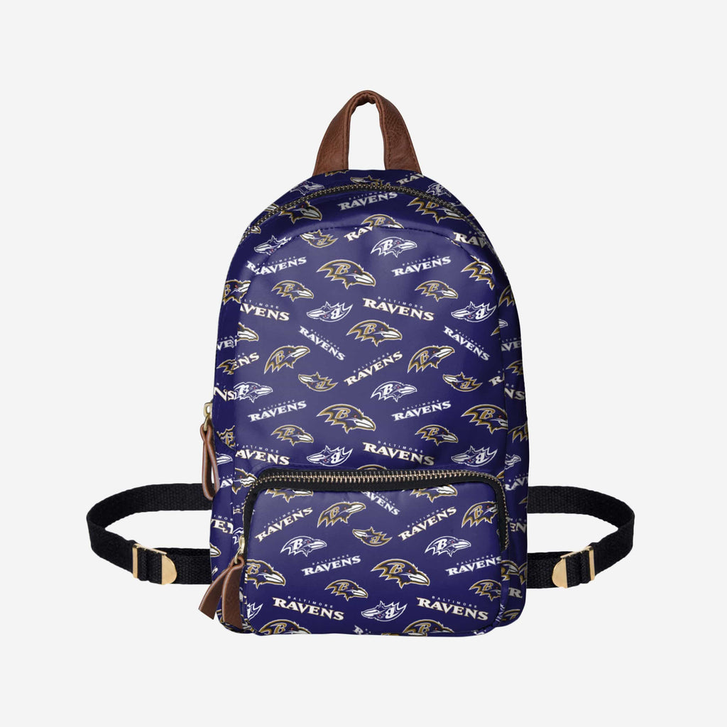 Baltimore Ravens Printed Collection Mini Backpack FOCO - FOCO.com