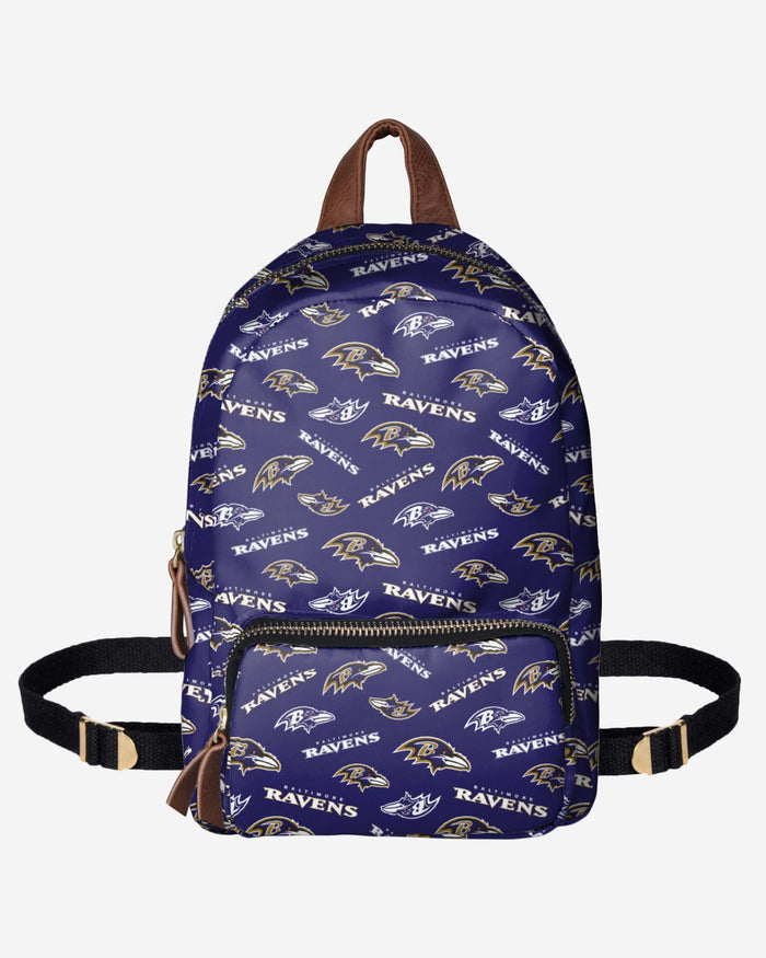 Baltimore Ravens Printed Collection Mini Backpack FOCO - FOCO.com