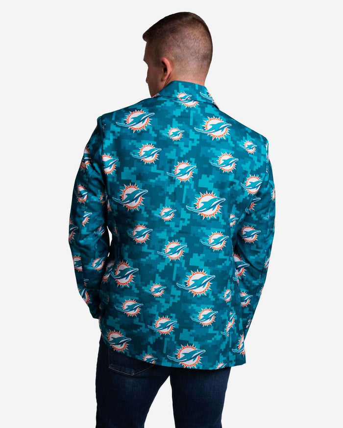 Miami Dolphins Digital Camo Suit Jacket FOCO