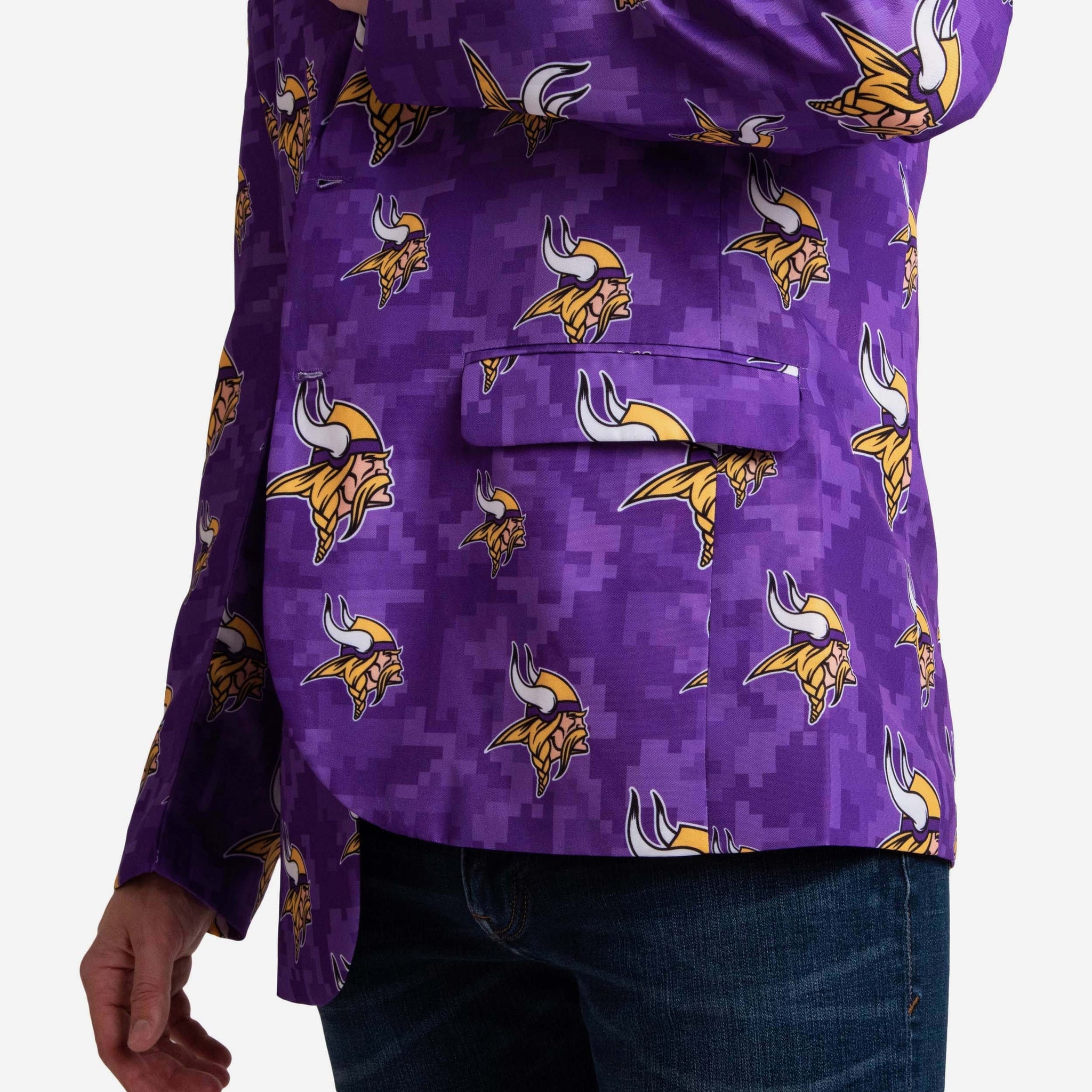 Minnesota Vikings Digital Camo Suit Jacket FOCO