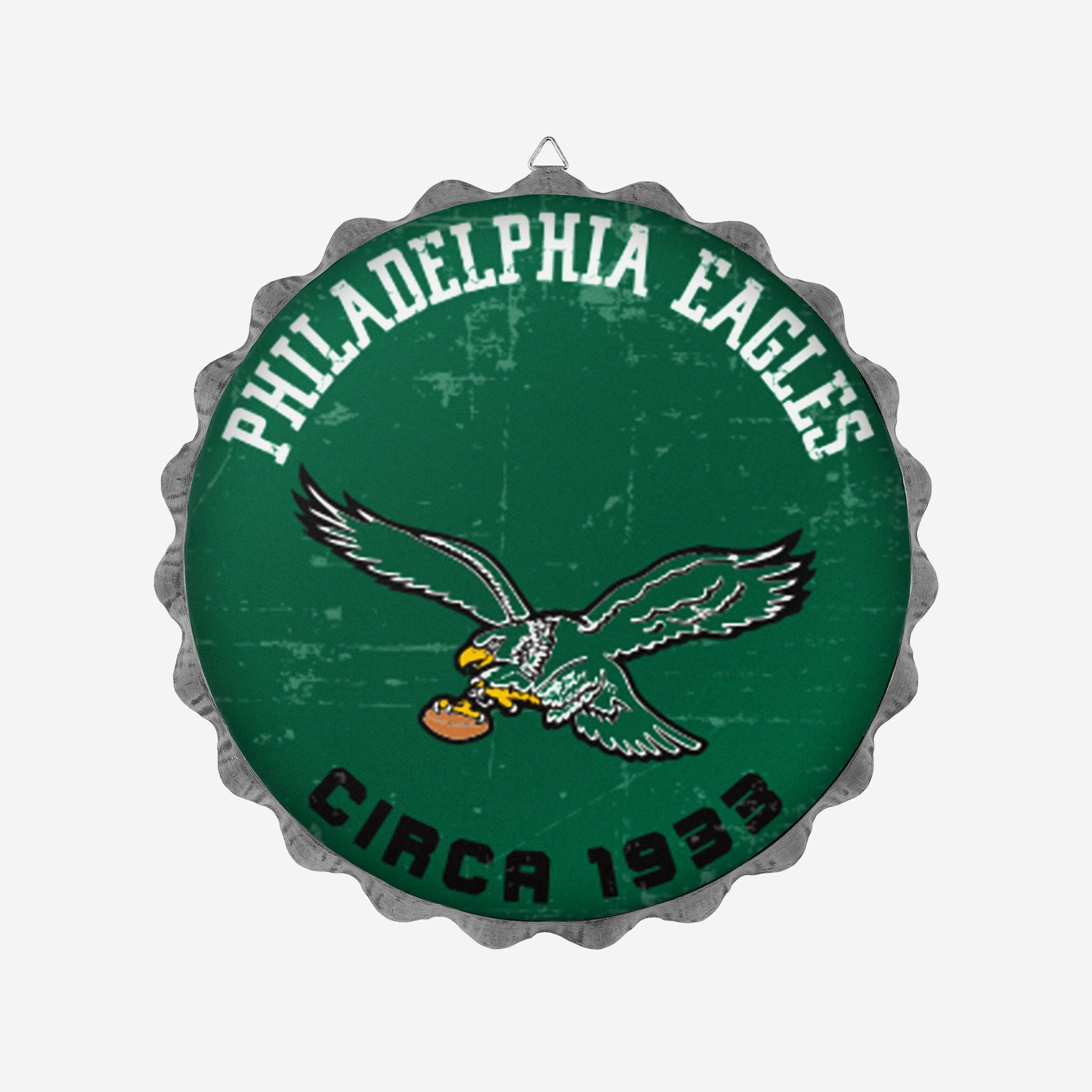 NFL Round Distressed Sign: Philadelphia Eagles