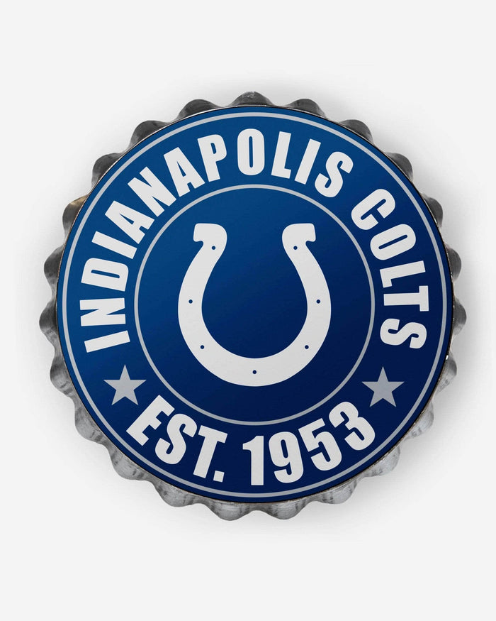 Indianapolis Colts Bottle Cap Wall Sign FOCO - FOCO.com