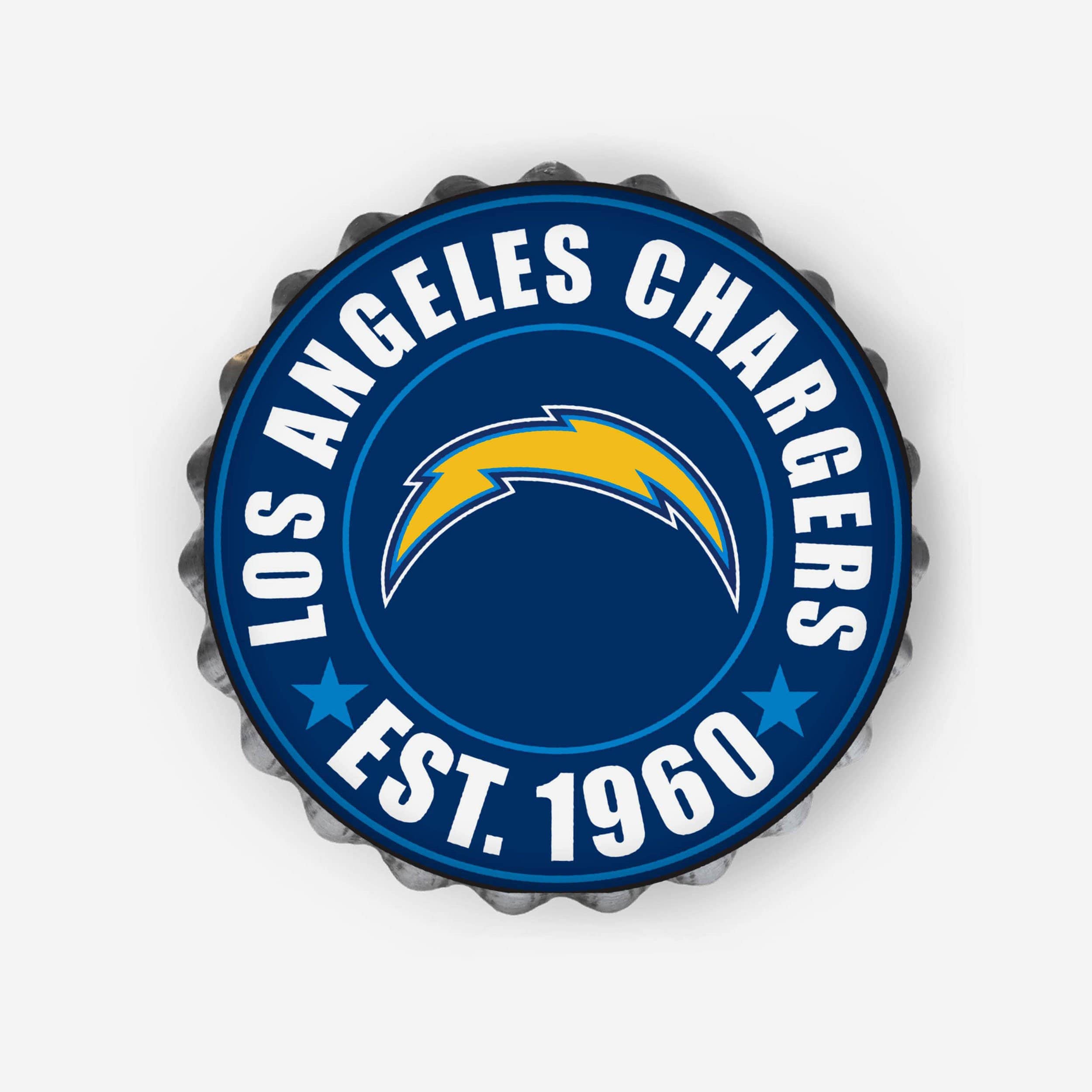 2 Ball Aluminum Cups Los Angeles Chargers Logo from Super Ball