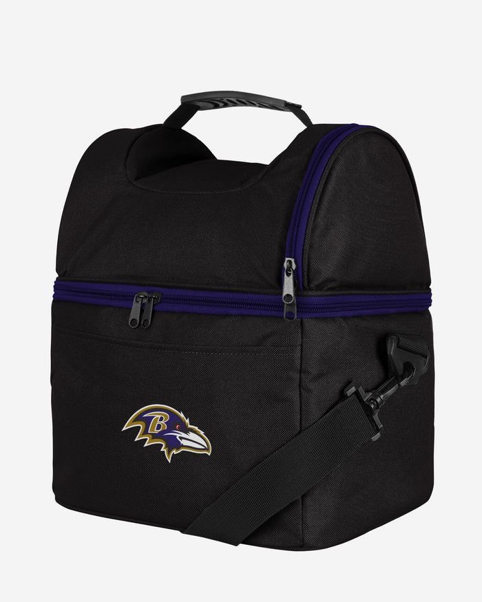 Baltimore Ravens Solid Double Compartment Cooler FOCO - FOCO.com