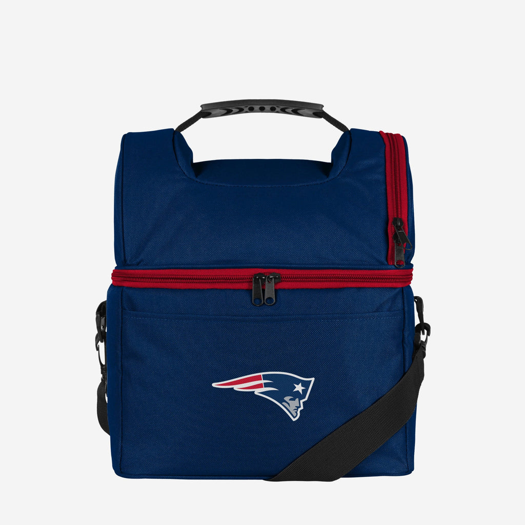 New England Patriots Solid Double Compartment Cooler FOCO - FOCO.com