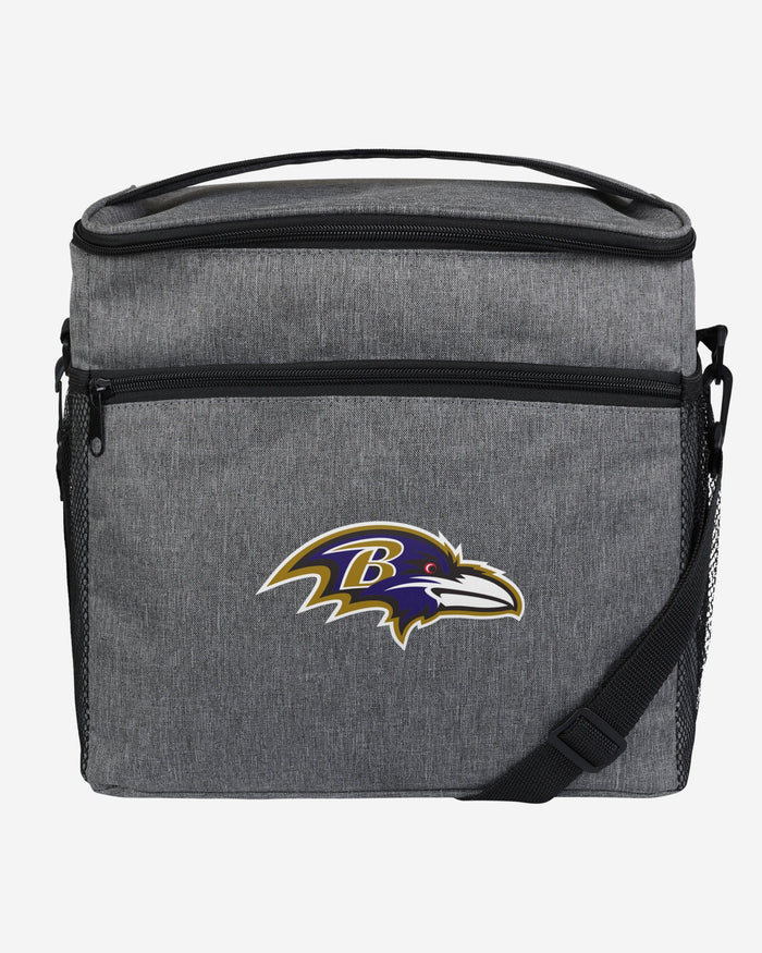 Baltimore Ravens Heather Grey Tailgate 24 Pack Cooler FOCO - FOCO.com