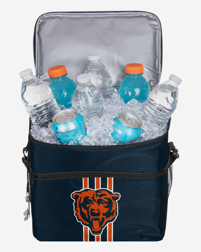 Chicago Bears Team Stripe Tailgate 24 Pack Cooler FOCO - FOCO.com