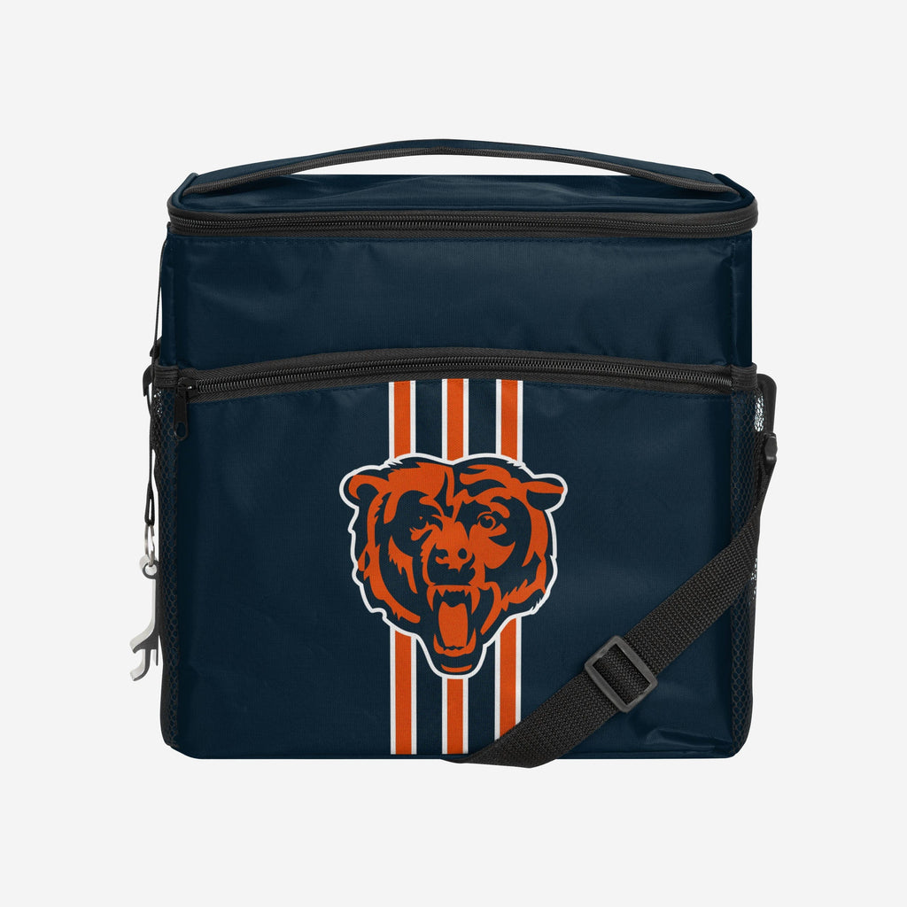Chicago Bears Team Stripe Tailgate 24 Pack Cooler FOCO - FOCO.com