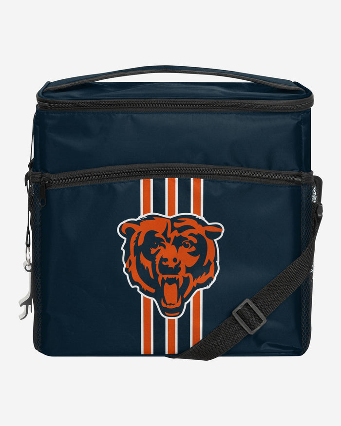 Chicago Bears Team Stripe Tailgate 24 Pack Cooler FOCO - FOCO.com