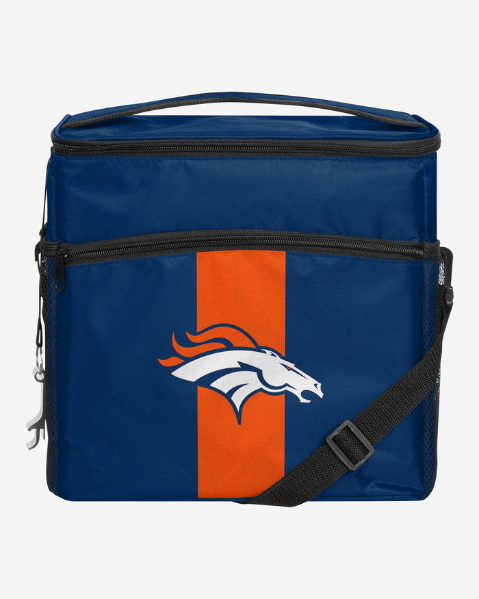 Denver Broncos Team Stripe Tailgate 24 Pack Cooler FOCO - FOCO.com