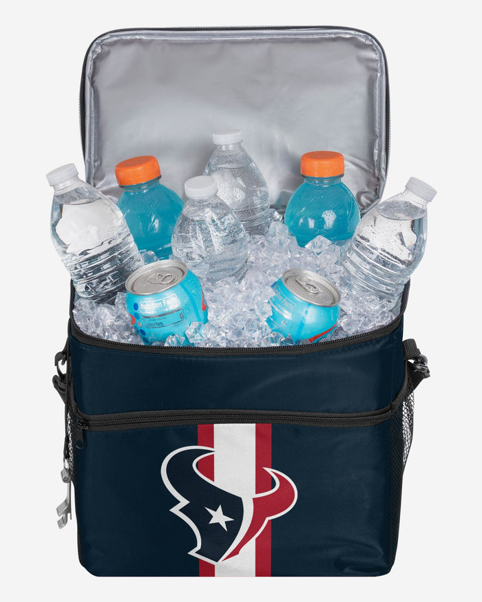 Houston Texans Team Stripe Tailgate 24 Pack Cooler FOCO - FOCO.com