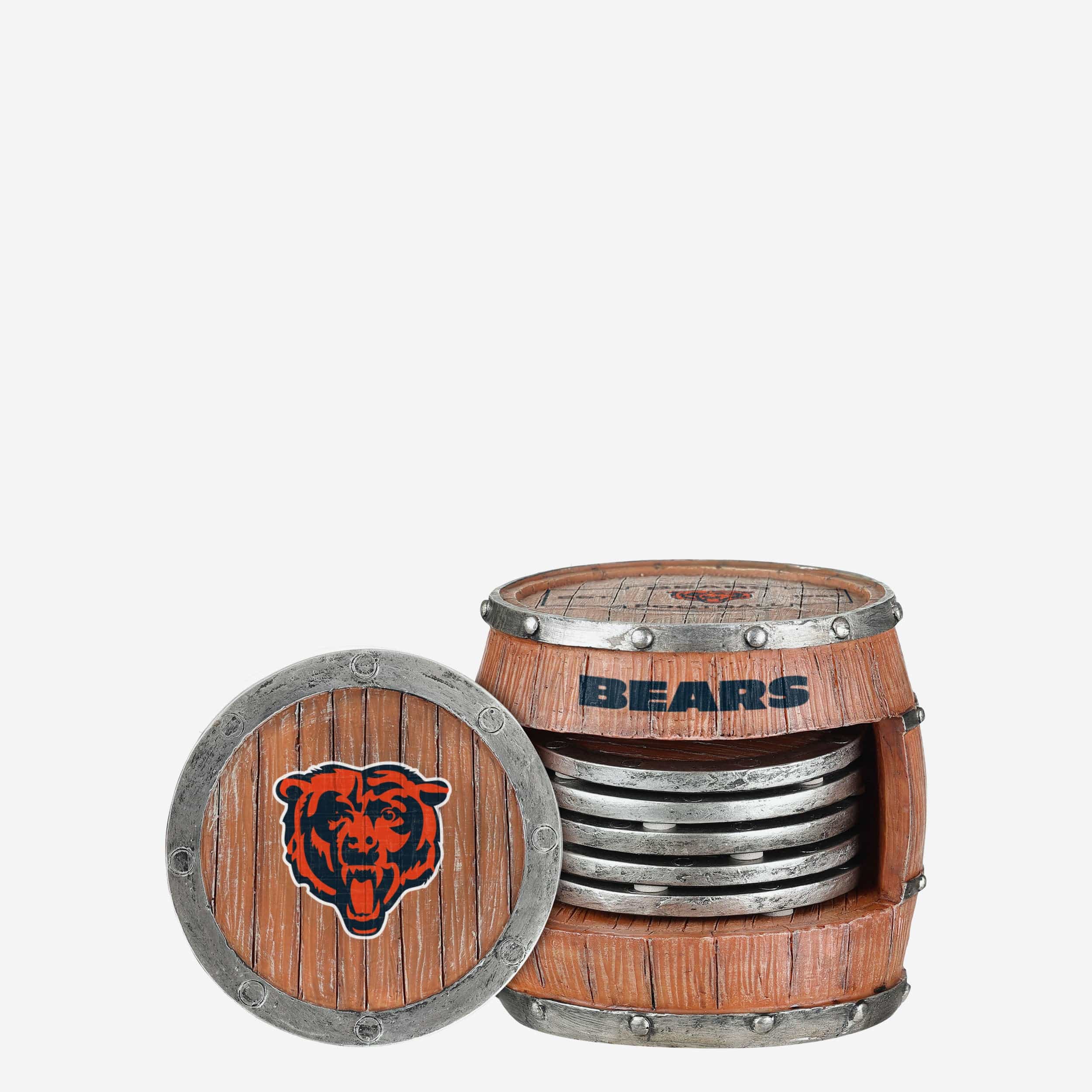 Chicago Bears 3D StadiumViews 2-Pack Coaster Set