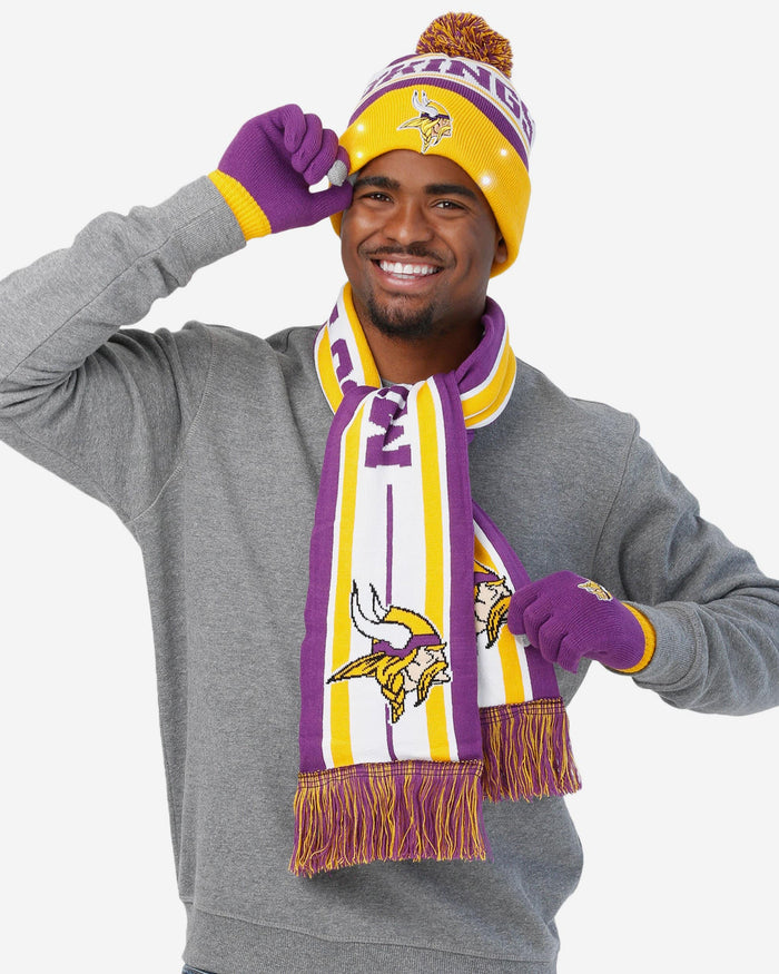 Minnesota Vikings Snow Stealer Cold Weather Set FOCO - FOCO.com