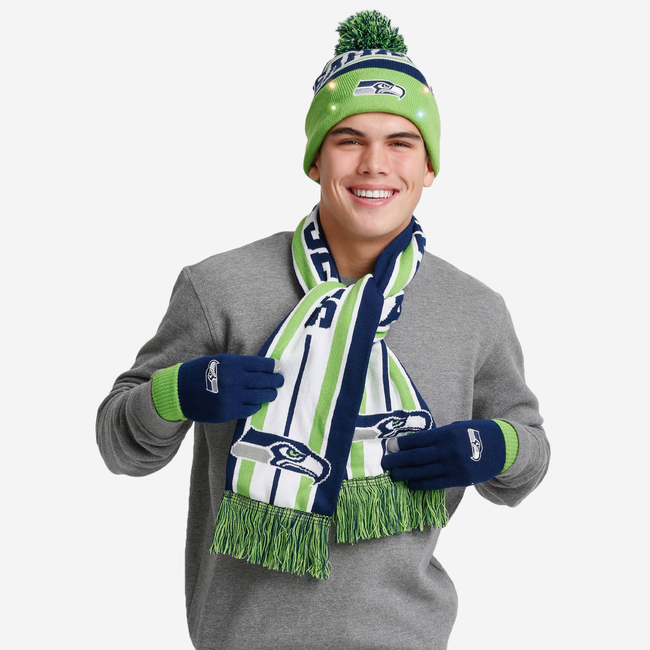 Philadelphia Eagles Snow Stealer Cold Weather Set FOCO