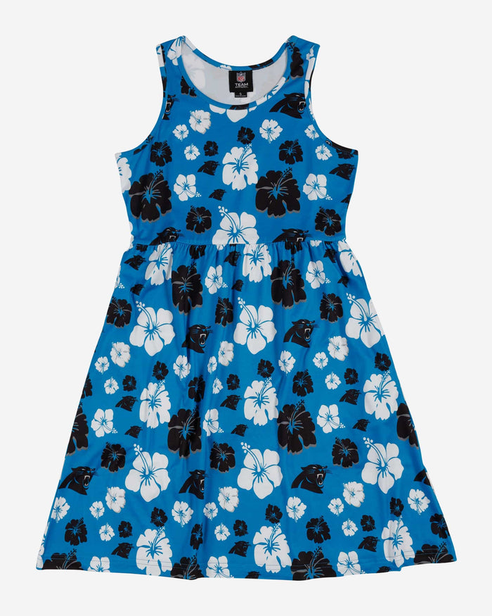 Carolina Panthers Womens Fan Favorite Floral Sundress FOCO - FOCO.com