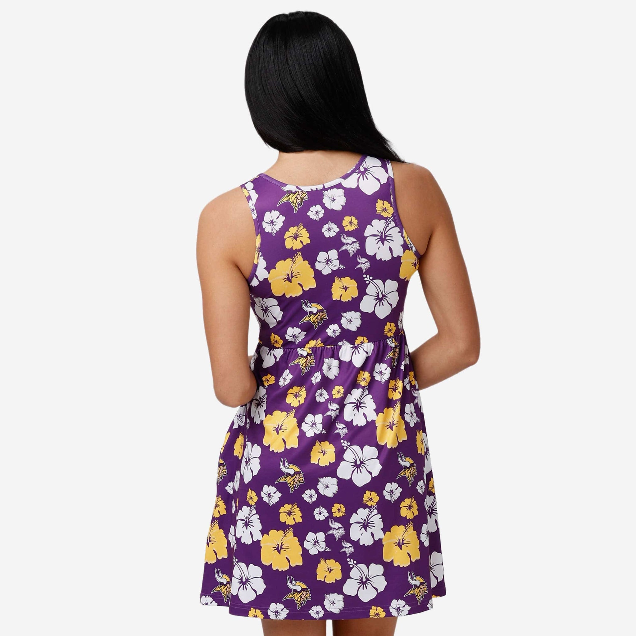 Women's New York Yankees FOCO Navy Floral Sundress