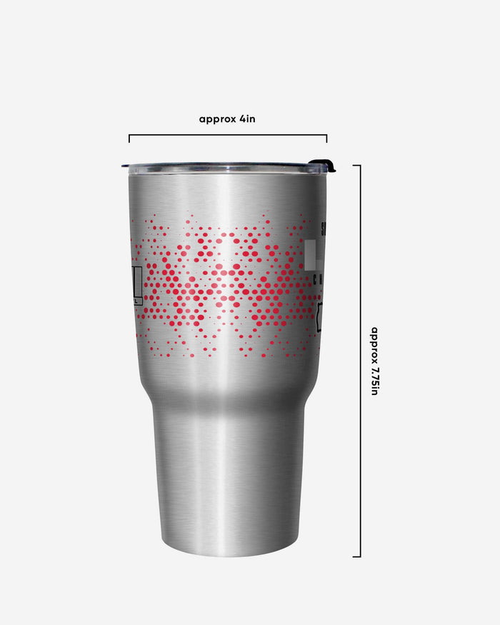 Kansas City Chiefs 30oz Stainless Tumbler