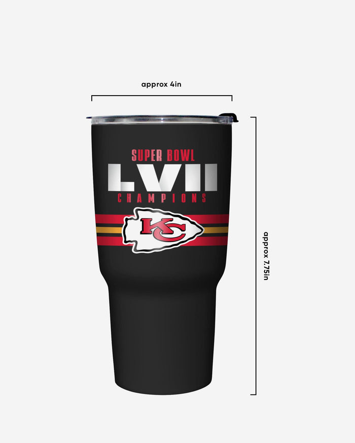 GREAT AMERICAN Kansas City Chiefs 24-fl oz Stainless Steel Tumbler at