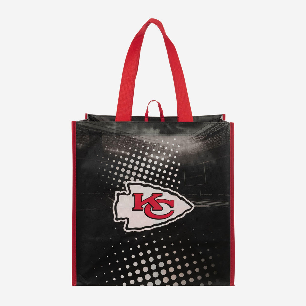 Kansas City Chiefs 4 Pack Reusable Shopping Bags FOCO