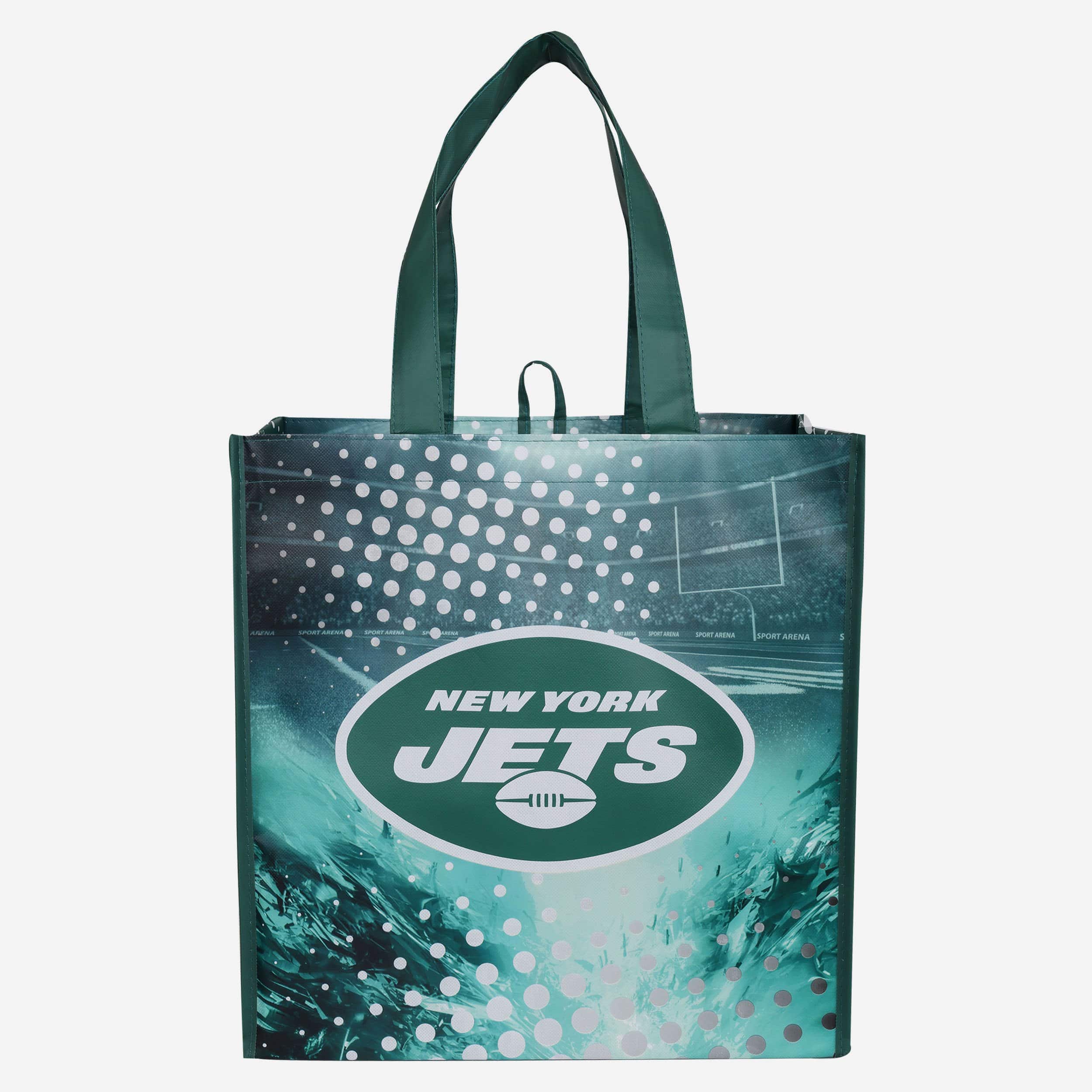 New York Jets 4 Pack Reusable Shopping Bag FOCO