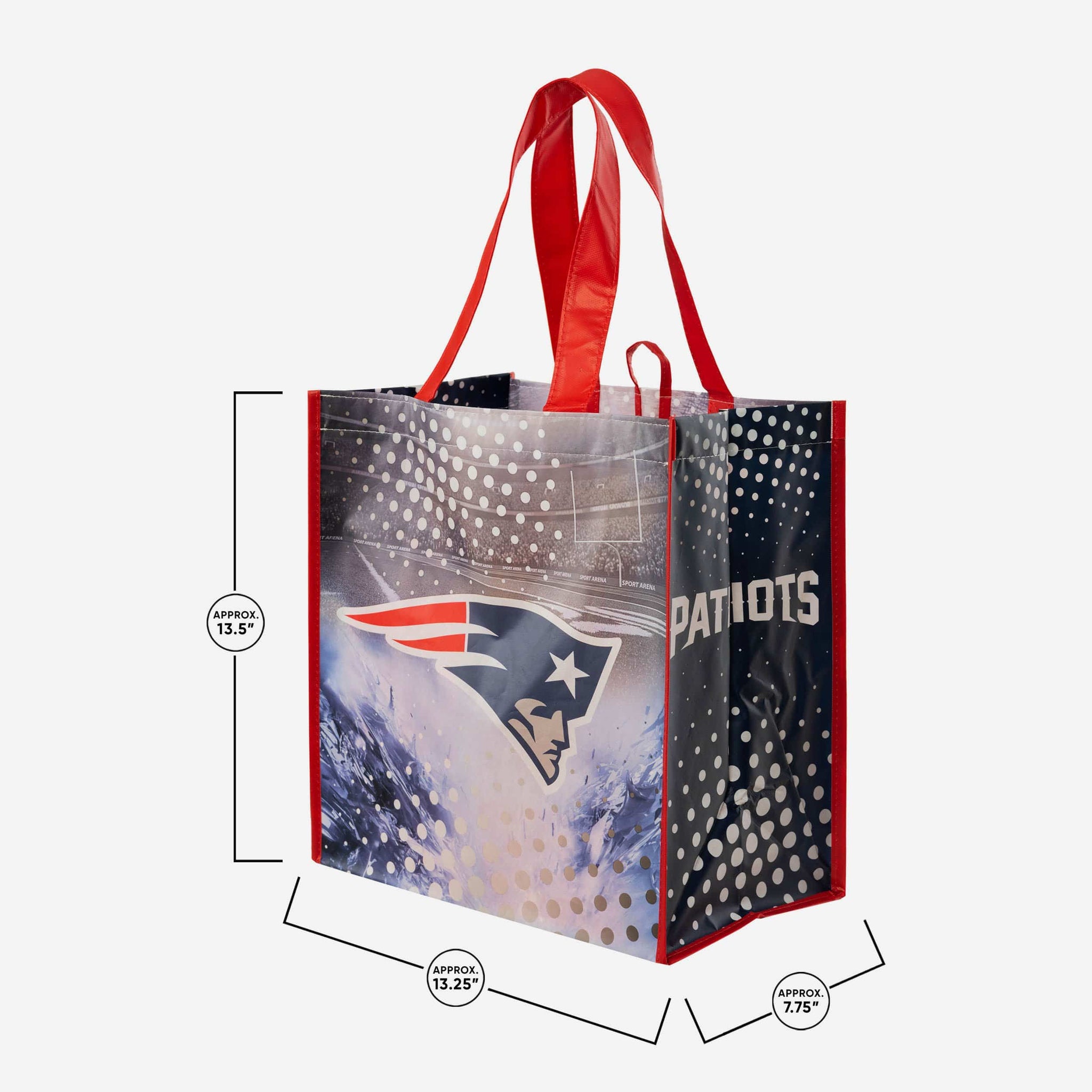 Denver Broncos NFL 4 Pack Reusable Shopping Bag