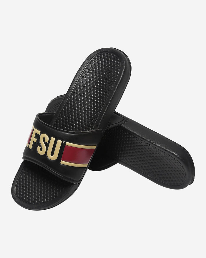 Florida State Seminoles Raised Wordmark Slide FOCO - FOCO.com