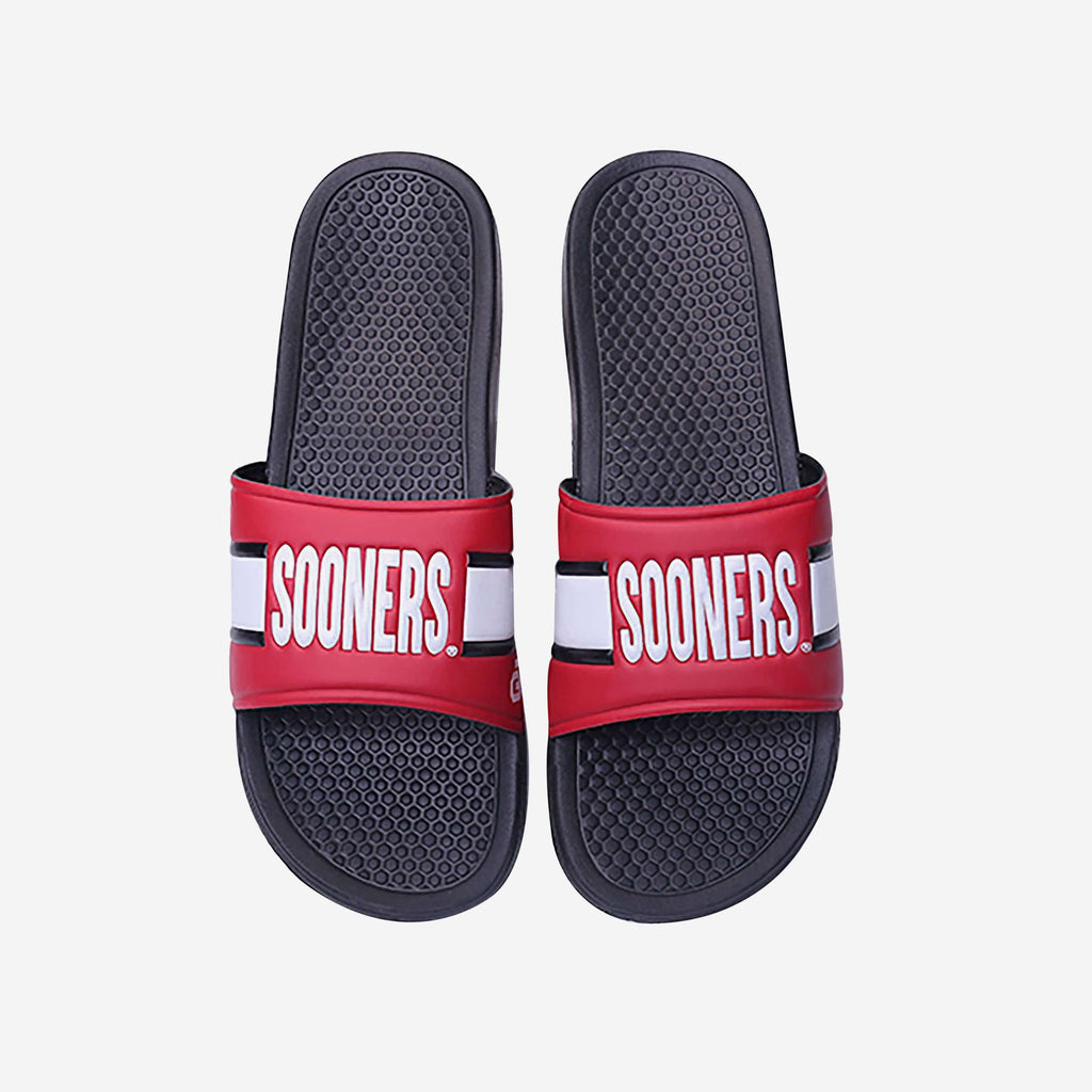 Oklahoma Sooners Raised Wordmark Slide FOCO