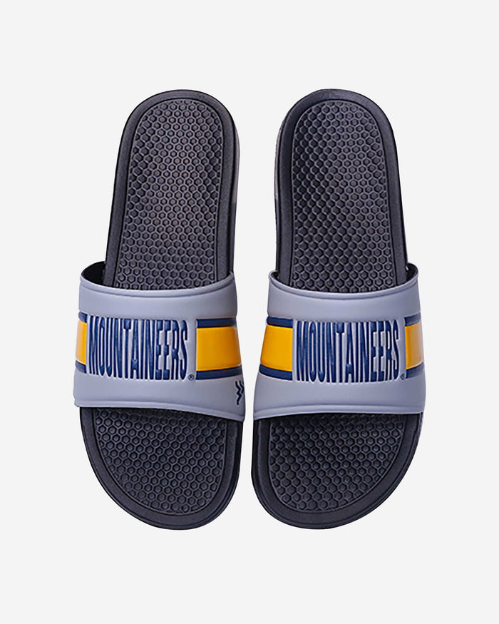 West Virginia Mountaineers Raised Wordmark Slide FOCO S - FOCO.com