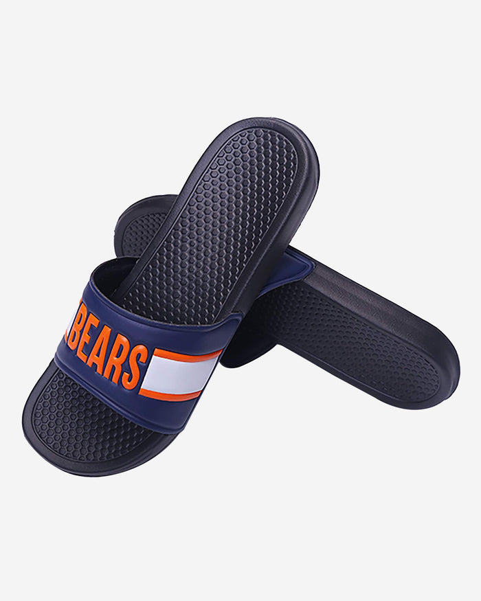 Chicago Bears Raised Wordmark Slide FOCO - FOCO.com