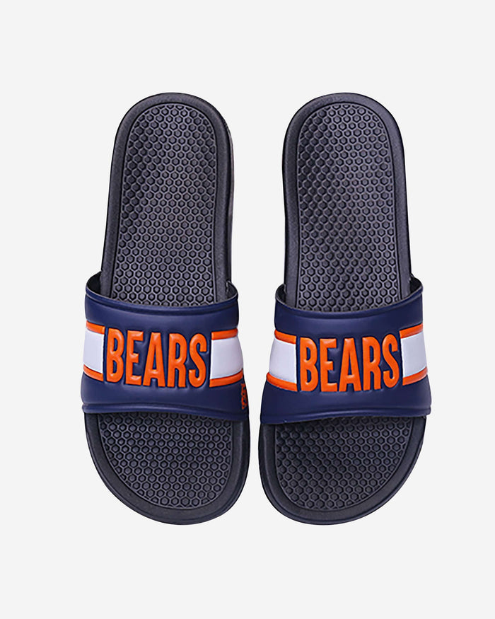 Chicago Bears Raised Wordmark Slide FOCO S - FOCO.com